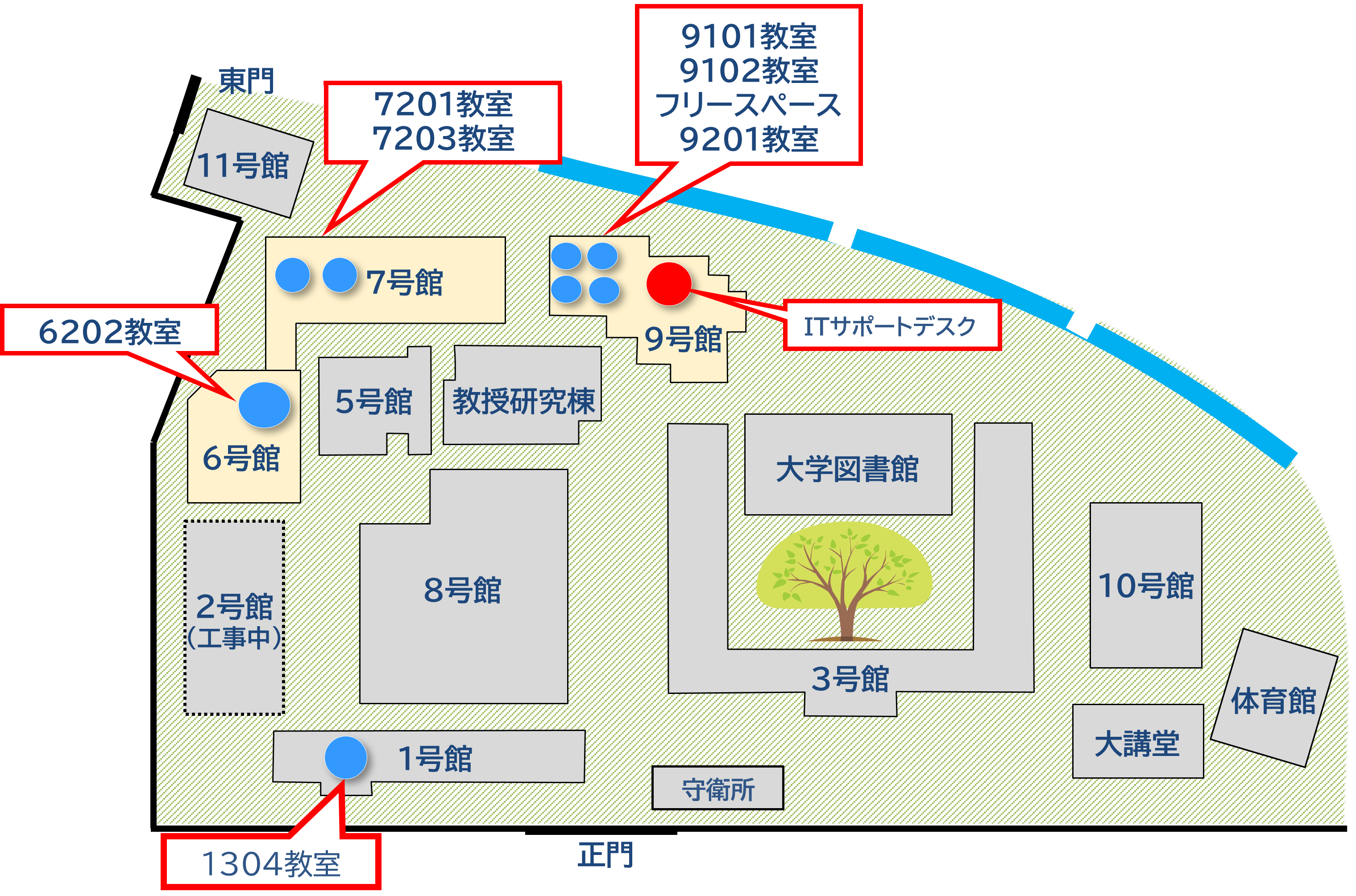 PC教室MAP