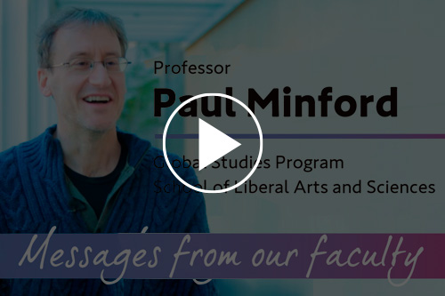 Messages from Faculty