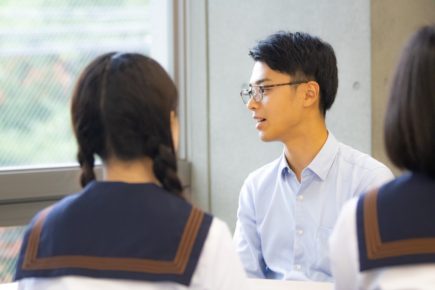 在学生による個別相談