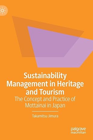 Sustainability Management in Heritage and Tourism