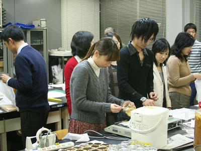 第二回　香りと蜜蝋 Work Shop 2012.12.05.  