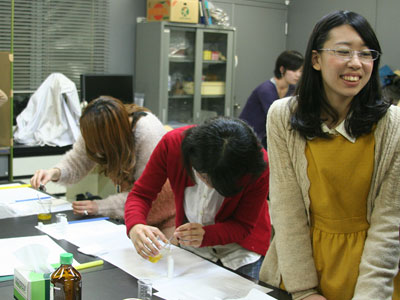 第二回　香りと蜜蝋 Work Shop 2012.12.05.  