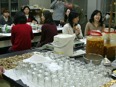 第二回　香りと蜜蝋 Work Shop 2012.12.05.  