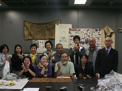香りと蜜蝋 Work Shop　2012.10.09.  