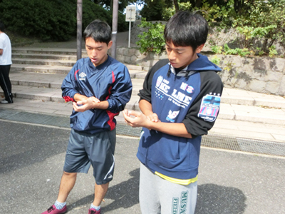 江古田の森でWalking 2012.10.15 