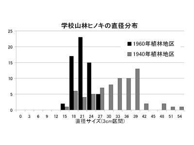 2012年秋　学校山林間伐体験 