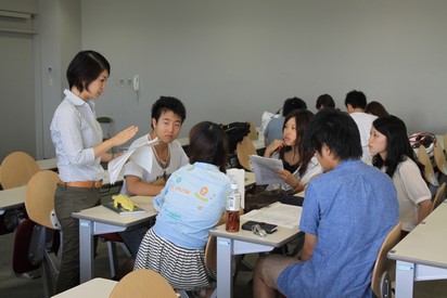 2012年度後期授業始まる03