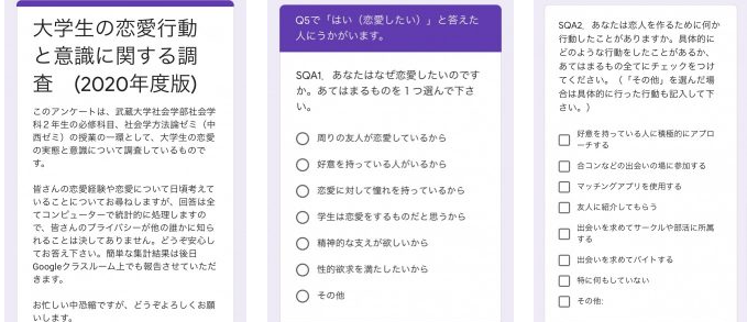 恋愛の社会学 社会調査でわかる武蔵大生恋愛事情 パート２ 武蔵大学